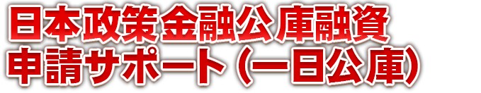 日本政策金融公庫向け融資 申請サポート